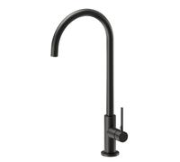 Newform - MAKI miscelatore per lavello con bocca alta tonda girevole [carbon satin] - 71830.M0.077