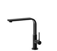 Newform - MAKI miscelatore per lavello con bocca girevole [nero opaco] - 71823.01.093