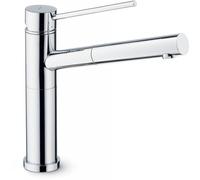 Newform 2415.21.018 Miscelatore cucina con doccetta e bocca girevole - cromo