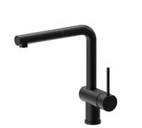 Newform - Moony miscelatore lavello a L con doccetta estraibile [nero opaco] - 3110.01.093