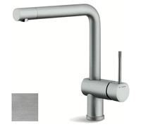 Newform - Moony miscelatore lavello bocca girevole e orientabile nichel spazzolato 3100.31.028