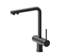 Newform - Moony miscelatore lavello doppia uscita acqua depurata [carbon satin] - 3103.M0.077