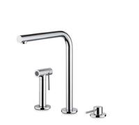 Newform - N21 Set lavello Nero opaco con doccia lavastoviglie- 71731.01.093