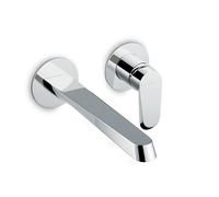 Newform - NIO gruppo miscelatore a parete per lavabo 68930E +27852
