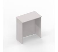 NEWFORM - Reception bancone H.110 cm per negozi uffici punto cassa - Colore Grigio - Lunghezza : 95 cm
