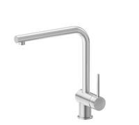 Newform - XT Miscelatore lavello con bocca "L" girevole [cromo spazzolato] - 4319.31.028