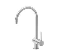 Newform - XT Miscelatore lavello con bocca tonda girevole [cromo spazzolato] - 4325.31.028