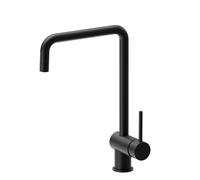 Newform - XT Miscelatore per lavello con bocca quadra girevole [nero opaco] - 4320.01.093