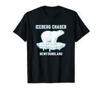 Newfoundland Canada Iceberg Chaser Top, Magliette e Accessori Maglietta