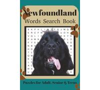 Newfoundland Word Search Book: Fun Word Search Puzzles for Newfoundland Lovers | Relaxing Brain Games for Adults & Seniors | 6x9 Inches | 110 Pages | 50+ Puzzles | Solutions Included
