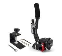 NEWFUN Freno a Mano PC USB, Sim Racing con Base(BLACK) | Compatibile con G29, G920, T300RS, T500RS. Resistenza regolabile per drift realistico. Struttura metallica solida