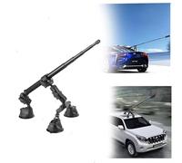 NEWFUN Kit Suppoto Ventosa Tripla Auto, Bastone per selfie da 112 cm, supporto a ventosa per riprese sul tetto, supporto per auto in terza persona per Insta360, Adatto a tutti i tipi di auto