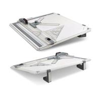 NEWFUN Lavagna da Disegno Professionale,Rapid Drawing Board per Tavolo da Disegno A3，Avolo da Disegno Multifunzionale per il Disegno Tecnico, Binario per il Disegno Parallelo, Angolo Regolabile