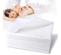 NEWFUN Lenzuolo monouso, 100 pezzi lenzuolo da massaggio monouso, Foglio da Massaggio in Tessuto Non Tessuto，80 x 180cm，Adatto per Saloni di Bellezza，Spa，Massaggi，Hotel，Estetisti