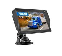 NEWFUN Navigatore Camion,Navigatore Auto,2025 7 Pollici GPS Touchsceen Navigatore 8GB,con POI Avviso Guida vocale Lane Programma gratuito a vita Aggiornamento UE,per Auto Camion