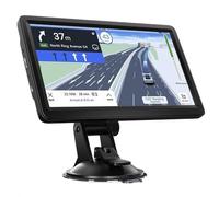 NEWFUN Navigatore Camion,Navigatore Auto,2025 9 Pollici GPS Touchsceen Navigatore 8GB,con POI Avviso Guida vocale Lane Programma gratuito a vita Aggiornamento UE,per Auto Camion