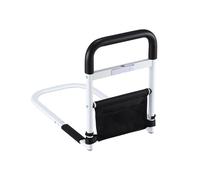 NEWFUN Sponda Letto Anziani, Sponde Letto Anziani, Sbarre per Letto Anziani, Corrimano del letto Regolabile in Altezza con luce a LED e Sacca di Contenimento per Prevenire le Cadute Notturne