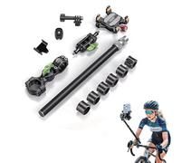 NEWFUN Supporto per Videocamera, Accessorio per insta360 x4, Kit per Moto/Bike per insta360 x4, X3, X2 Rotazione di 360 Gradi, Supporto per Moto, Compatibile con Più Dispositivi