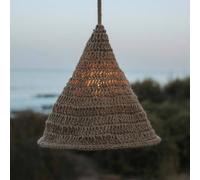 Newgarden Lampada a sospensione Maro, naturale, alghe marine, Ø 30 cm, IP44 Newgarden