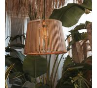 Newgarden Lampada a sospensione Okinawa, color legno, bambù, IP44 Newgarden