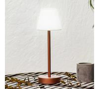Newgarden Lola Slim LED da tavolo accu, oro rosé LUMLLS030RGWLNW