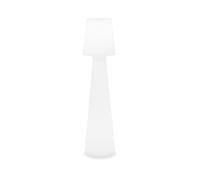 newgarden LUMLL110OFNW Energis - Lampada da terra con cavo, luce bianca fredda, E27, plastica, bianca, Ø 25 cm, altezza 110 cm