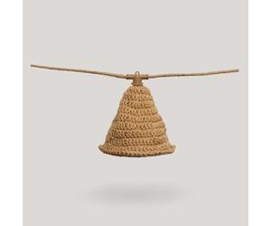 newgarden - MARO Luci decorative a ghirlanda. Carica solare e batteria ricaricabile. Luce calda a LED per interni ed esterni. Cavo di iuta lungo 8 metri i efficienza energetica A].