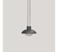 newgarden Syros - Lampada a sospensione wireless multicolore, lampada a LED ricaricabile per esterni, luce bianca calda, lampada portatile per terrazza, giardino, balcone e pergola (antracite)