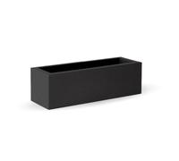 newgarden - Vaso rettangolare 100 x 40 x 36 cm, decorativo per interni ed esterni, molto resistente ai raggi UV. Vaso lungo per fiori e piante. Realizzato in polietilene in Spagna
