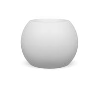 Newgarden - Vaso rotondo per fiori e piante Dalia. Molto resistente per l'esterno. Disponibile in diverse dimensioni. Include riserva d'acqua e drenaggio. Realizzato in polietilene in Spagna