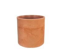 newgarden vaso rotondo terracotta 30 x 30 cm, fioriera decorativa per esterno e interno, terrazza e balcone - Hortensia 30