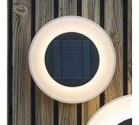 Newgarden Wally Lampada da parete solare a LED, Ø 27 cm Newgarden