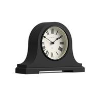 Newgate® Broadway Orologio a camino | Classico design del cappello di Napoleone | Nero | Numeri romani | Stile tradizionale per scrivania, tavolo, mensola o comodino