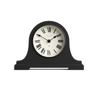 Newgate® Broadway orologio da camino | Design classico del cappello di napoleone | Nero | Numeri romani | Stile tradizionale per scrivania, piano del tavolo, scaffale o comodino