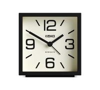 Newgate Cube Sveglia Nero Quarzo Sweep Movimento Quadrante Audace Forma...