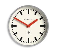 Newgate® Luggage Orologio da parete | Orologio moderno ispirato alle stazioni ferroviarie retrò | 30 cm | Cassa in metallo zincato profondo con lancette rosse