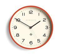 Newgate® Number Three Echo orologio da parete | Orologio rotondo moderno | 37cm | Zucca arancia | Numeri facili da leggere | Ideale per cucina, soggiorno o ufficio