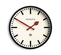 Newgate® Luggage Orologio da parete | Orologio moderno ispirato alle stazioni ferroviarie retrò | 30 cm | Cassa in metallo profondo con lancette nere