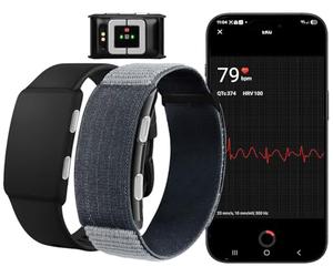 newgen medicals Fitness Tracker: Bracciale per Fitness Tracker, Bluetooth, App per Android e iOS (smartwatch Senza Display, Bluetooth, iPhone)