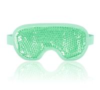 NEWGO Maschera Gel Per Gli Occhi Impacco Freddo Riutilizzabile Perfetta Per Blefarite, Occhi gonfi, Occhiaie - Verde