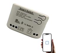 Newgoal 1 canale Smart Switch Relè WiFi momentaneo/a scatto, interruttore di controllo Bluetooth eWeLink APP, casa intelligente fai-da-te, compatibile con Alexa Google Home