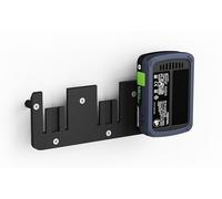 NewGround Designs Supporto da parete a batteria adatto per batterie Festool da 18 V - Supporto a batteria da parete (3 batterie) con viti e tasselli [Made in Germany]
