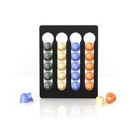 NewGround Designs Supporto murale per 20 capsule Nespresso - Distributore di capsule - Supporto murale senza foratura