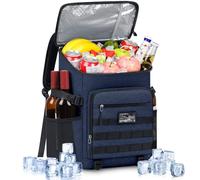 NEWHEY Zaino Termico Isolante 30L Impermeabile Borsa Termica Porta Pranzo Borsa Frigo Grande Capacità Zaino da Picnic Resistente e Leggero per Lavoro All'Aperto Campeggio Spiaggia Escursionismo