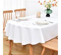 NEWISHER Tovaglia ovale resistente all'acqua, 153 x 215 cm / 60x84 in