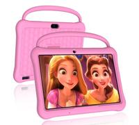 NEWISION Tablet da 10 pollici Android 13 per bambini, con palmare 64 GB, controllo genitori, app per bambini preinstallata, tablet educativi per bambini WiFi, Bluetooth, 6000 mAh, doppia fotocamera