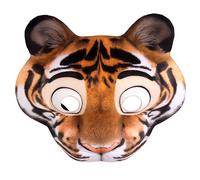 NewL Maschera 3D a mezzo viso per Halloween, feste in maschera, cosplay, costume per donne e uomini (Tigre-2)