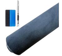 NewL Nastro in Tessuto Velluto Elastiche Autoadesive per Riparazione e Modifica Fai-da-Te Interni Auto, Cruscotto, Rinnovo Adesivi in Pelle (Blu Scuro, 50cm x 150cm)
