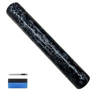 NewL, Pellicola autoadesiva per car wrapping, in composito forgiato/vinile, senza bolle, con rilascio dell’aria, decalcomania per auto, moto e altri veicoli, nero con schegge, 10 cm x 900 cm