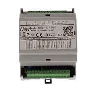 NEWLAB DALI-4CV-DIN Led Dimmer 4 Canali in Tensione 12V 24V 48V Ingresso DALI Us